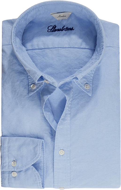 Casual Blå Oxfordskjorta, från Stenströms, i färgen Light Blue.