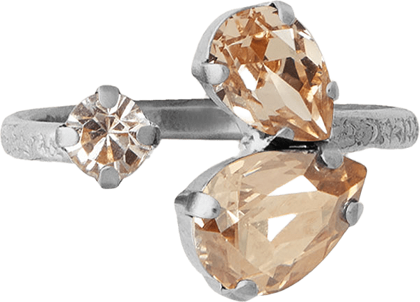 Alisia Ring, från Caroline Svedbom, i färgen Golden Combo.