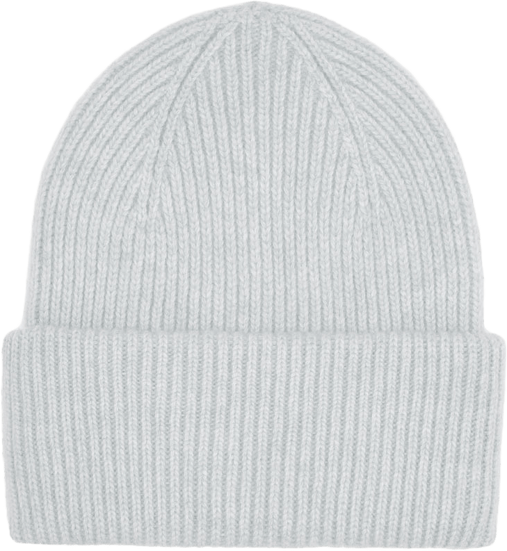 Merino Wool Hat, från Colorful Standard, i färgen Limestone Grey.