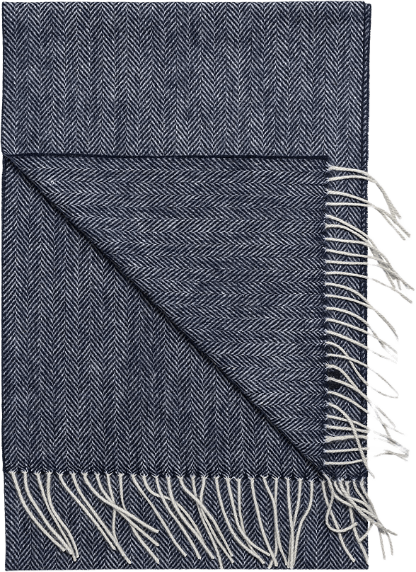 Winter Scarf, från Amanda Christensen, i färgen Navy.