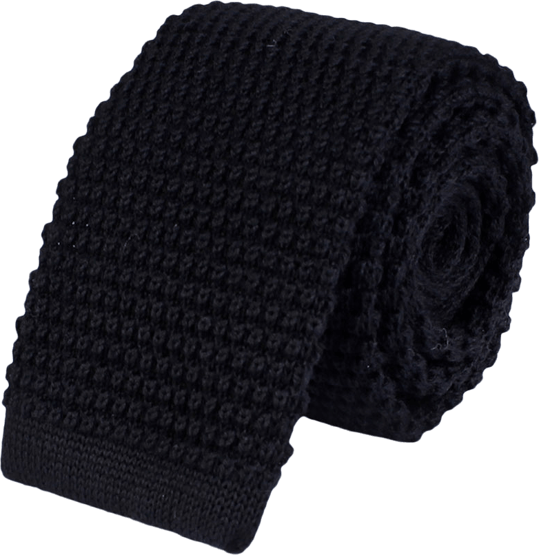 Knitted Tie, från Amanda Christensen, i färgen Black.