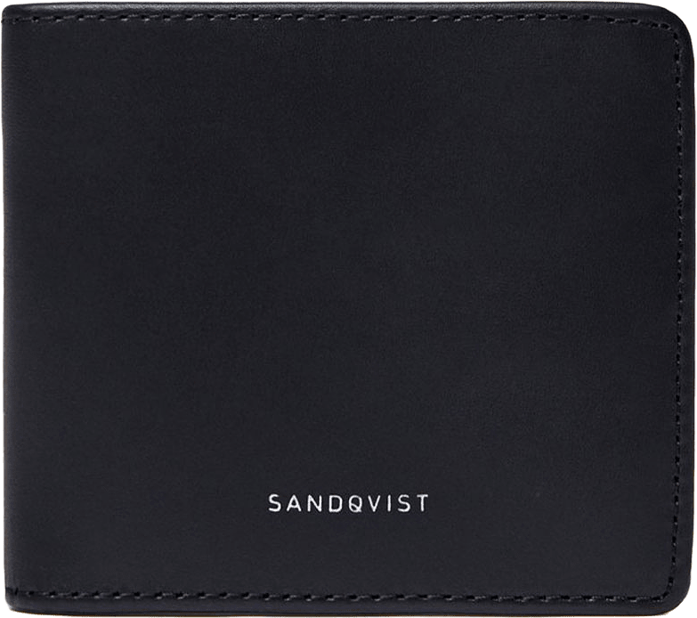 Manfred Plånbok, från Sandqvist, i färgen Black.