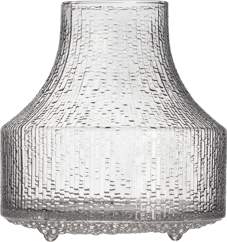 Ultima Thule glas vas 180x192mm klar, från Iittala, i färgen Klar.