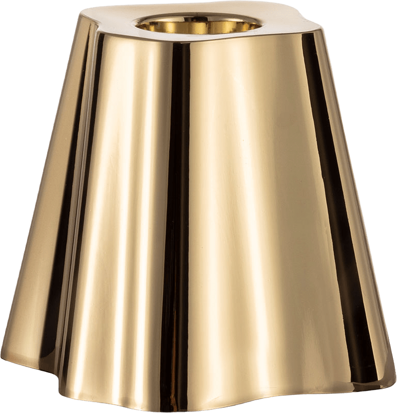 Aalto ljusstake 65mm mässing, från Iittala, i färgen Mässing.