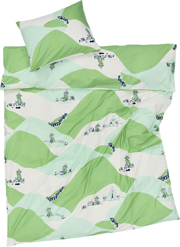 Mumin bäddset 150x210 Snusmumriken, från Arabia, i färgen Multicolor.