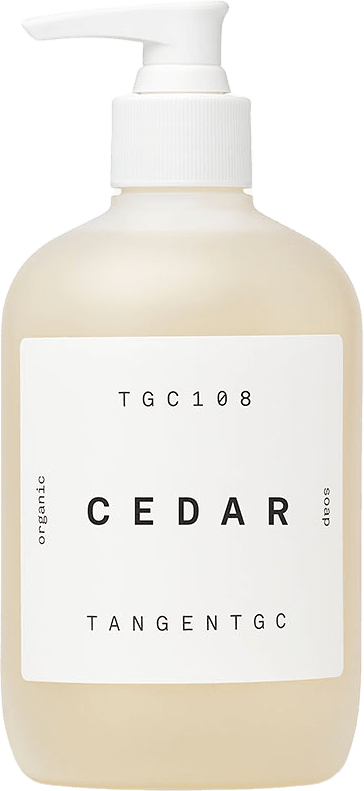 TGC108 cedar soap, från Tangent GC.