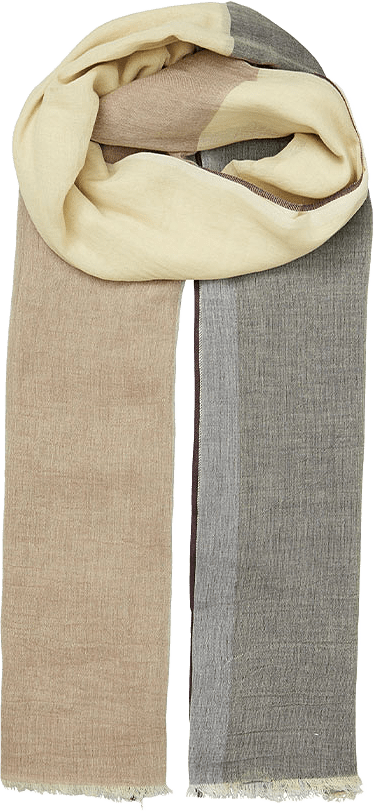 Kikko Cowea Scarf, från Becksöndergaard, i färgen Acorn Brown.