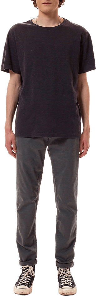 Roffe T-Shirt, från Nudie Jeans, i färgen Black.