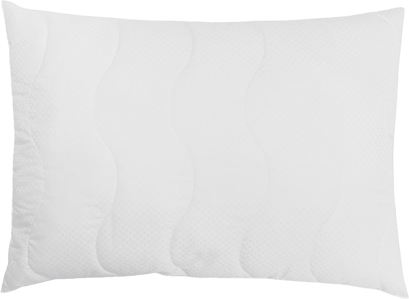 Comfort medelhög kudde, från Høie of Scandinavia, i färgen White.