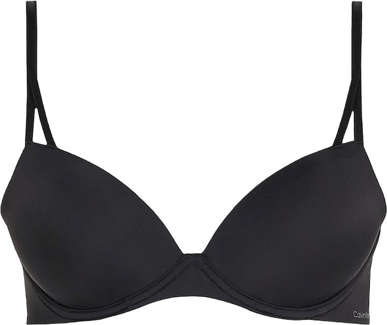 Lift Demi, T-shirt BH med bygel i mjuk Microfiber., från Calvin Klein, i färgen Black.