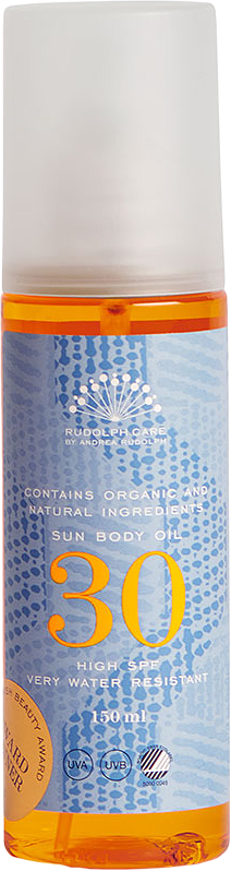 Sun Body Oil SPF 30, från Rudolph Care.