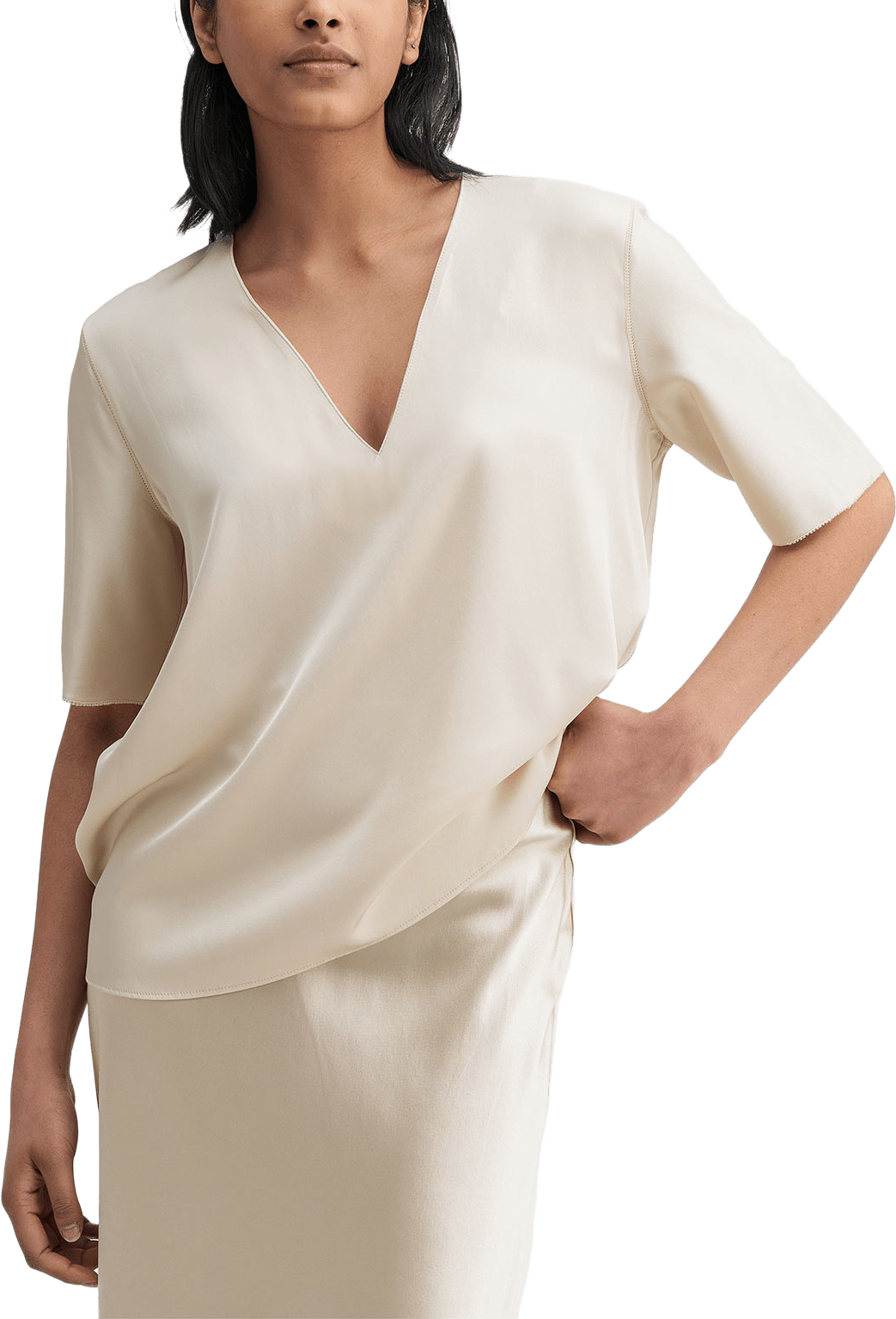 Yoli V-neck Blouse