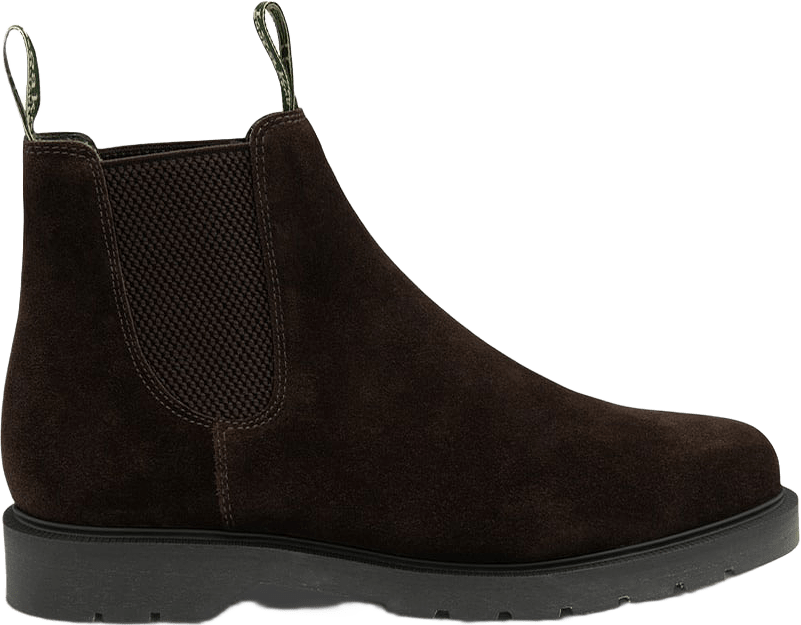 McCauley Dark Chocolate Suede, från Loake, i färgen Dark Chocolate Suede.