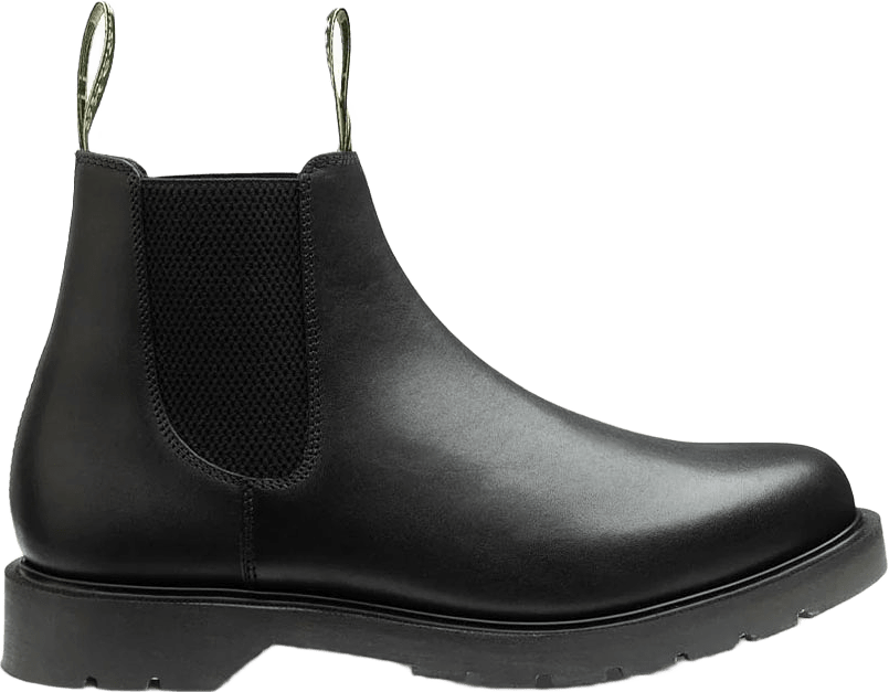 McCauley Black Waxy, från Loake, i färgen Black Waxy.