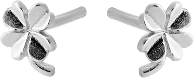 Mini Clover Earsticks, från Pernille Corydon, i färgen Silver.