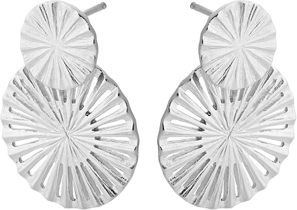 Starlight Earrings, från Pernille Corydon, i färgen Silver.