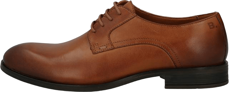 BIABYRON Leather Derby, från Bianco, i färgen Brandy.