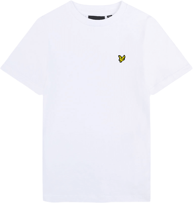 Plain T-shirt, från Lyle & Scott, i färgen White.