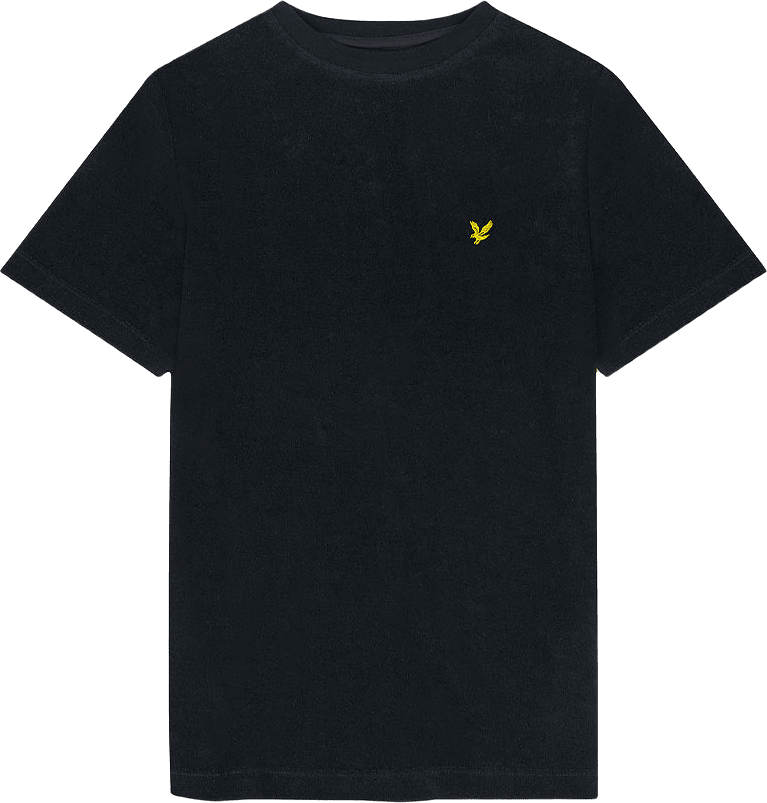 Towelling T-shirt, från Lyle & Scott, i färgen Dark Navy.