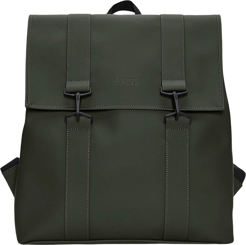 MSN Bag, från Rains, i färgen Green.