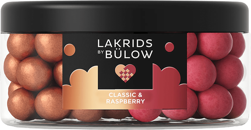 Large Mixed Classic Caramel/Crispy Rasberry, från Lakrids by Bülow, i färgen Caramel/Crispy Raspberry.