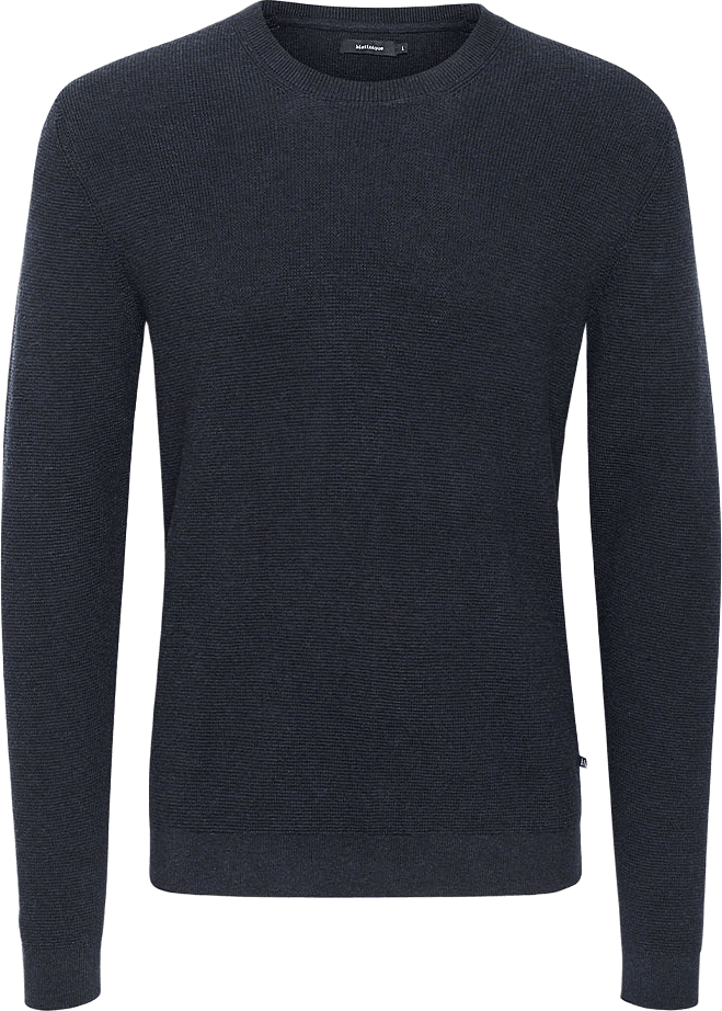 MAlagoon Pullover, från Matinique, i färgen Dark Navy Melange.