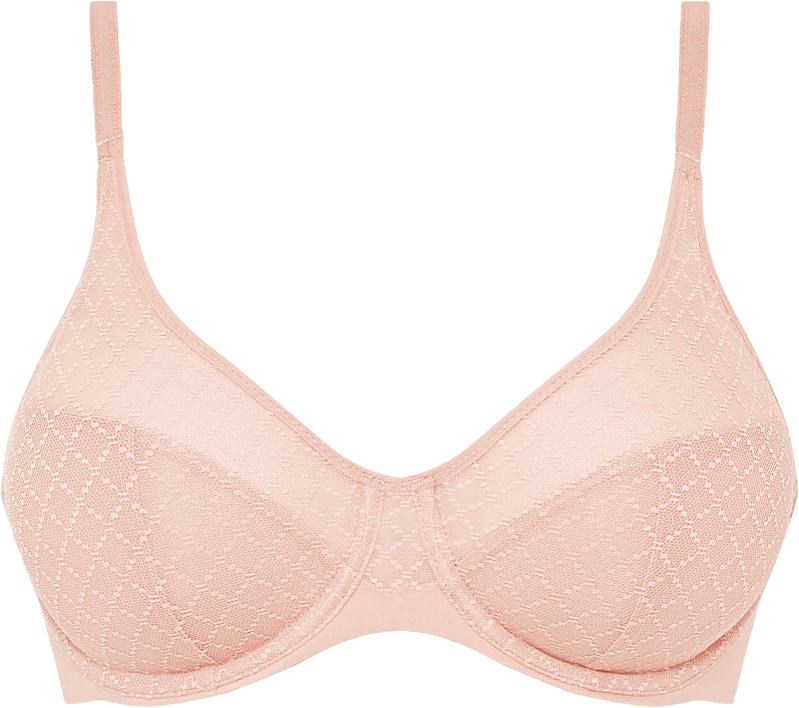 Norah Chic Covering Molded Bra, från Chantelle, i färgen Soft Pink.