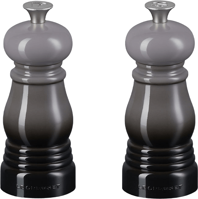 Salt- och pepparkvarnset mini 11cm Flint, från Le Creuset, i färgen Flint.