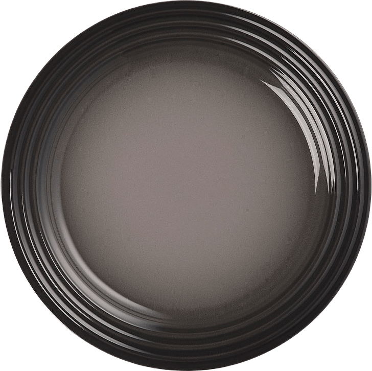 Tallrik Signature stengods 22cm Flint, från Le Creuset, i färgen Flint.