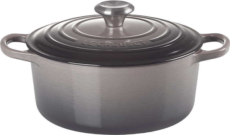 Rund gryta gjutjärn 24cm Flint