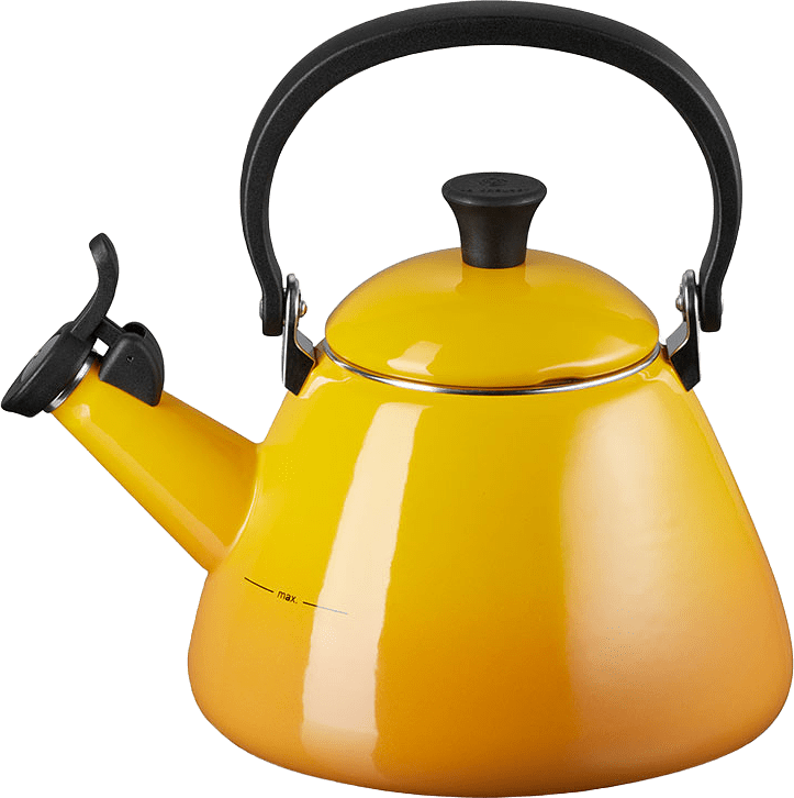 Kone-vattenkittel Nectar, från Le Creuset, i färgen Nectar.