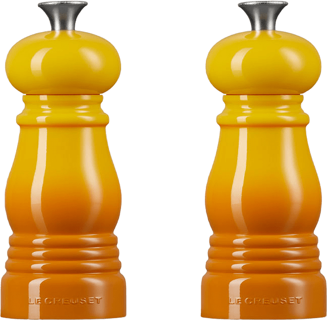 Salt- och pepparkvarnset mini 11cm Nectar, från Le Creuset, i färgen Nectar.