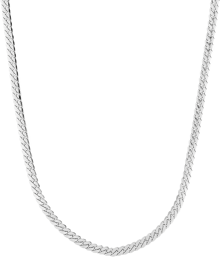 Trinity Chain Necklace 50 cm Steel