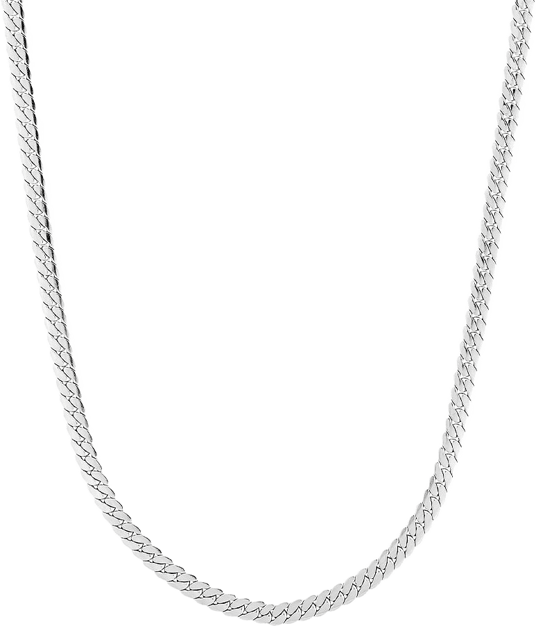 Trinity Chain Necklace 45 cm Steel, från Edblad, i färgen Steel.