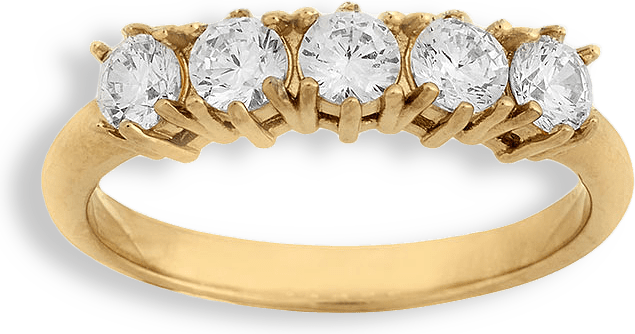 Trinity Ring Gold