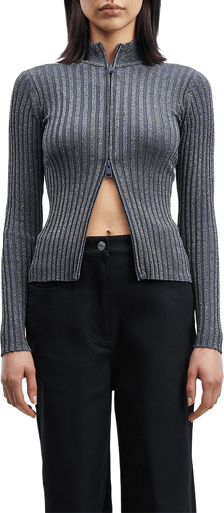 Edna Cardigan 15022, från SAMSOE SAMSOE, i färgen Turbulence.