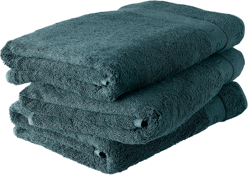 Super Smooth Cotton Bath Towel, från Rituals, i färgen Petrol.