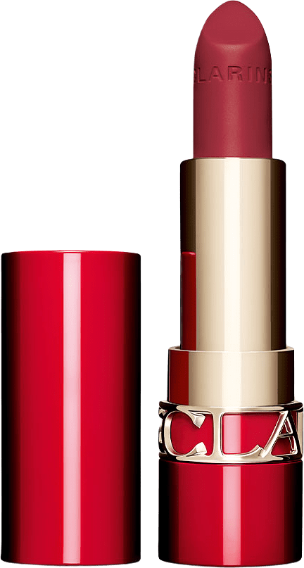 Joli Rouge Velvet Lipstick, från Clarins, i färgen Soft Berry.