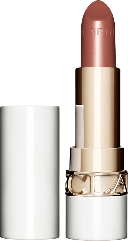 Joli Rouge Shiny Lipstick, från Clarins, i färgen Nude Brick.