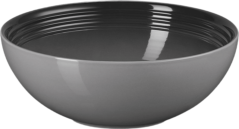 Serveringsskål Signature stengods 2,2L Flint, från Le Creuset, i färgen Flint.