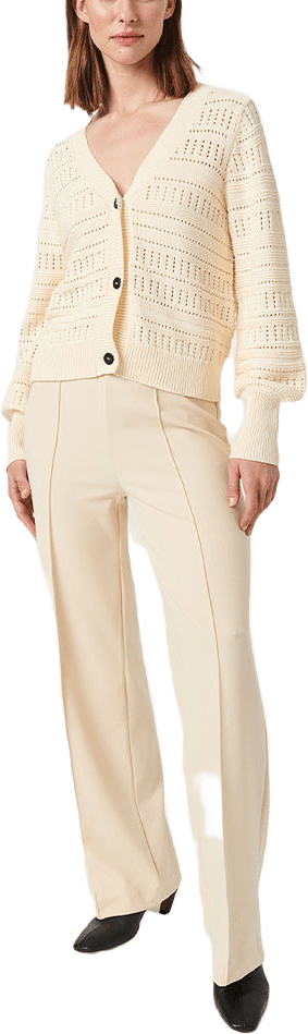 SLBea Trousers, från Soaked In Luxury, i färgen Sandshell.