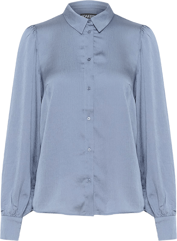 SLParis Shirt, från Soaked In Luxury, i färgen Flint Stone.