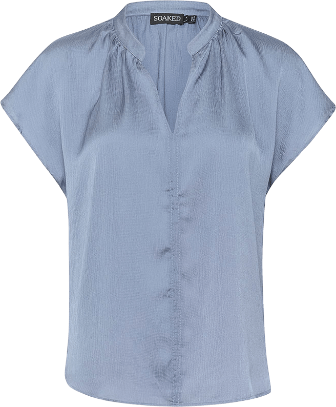 SLParis Blouse, från Soaked In Luxury, i färgen Flint Stone.