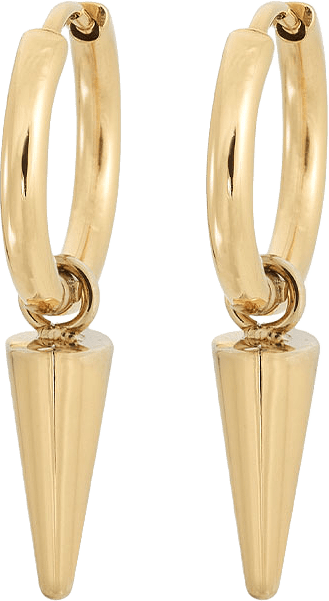 Peak Hoops Mini Gold, från Edblad, i färgen Gold.