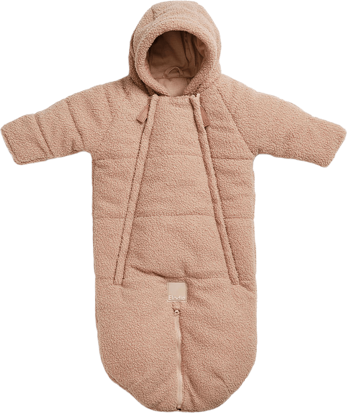 Baby Overall - Pink Bouclé 6-12m