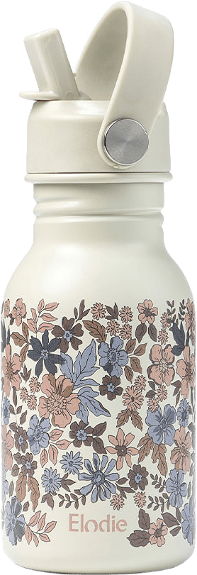 Water Bottle - Blue Garden, från Elodie Details, i färgen Multi.
