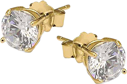Earrings Stud, från Bottega Boccadamo, i färgen Crystal.