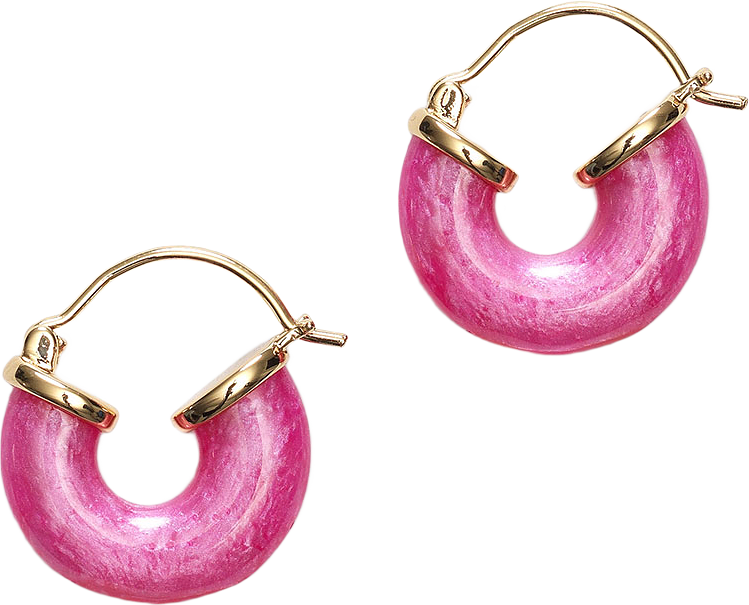 Petit Swell Hoop, från Anni Lu, i färgen Pink Lotus.