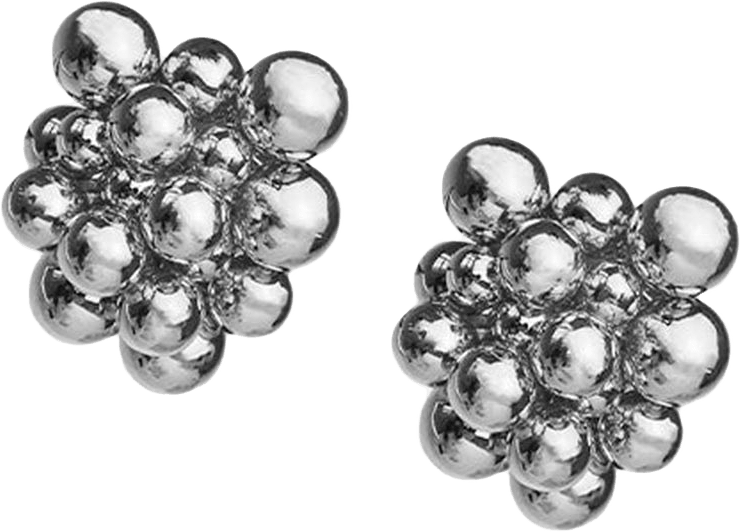 Manilla Örhängen, från WOS, i färgen Silver.