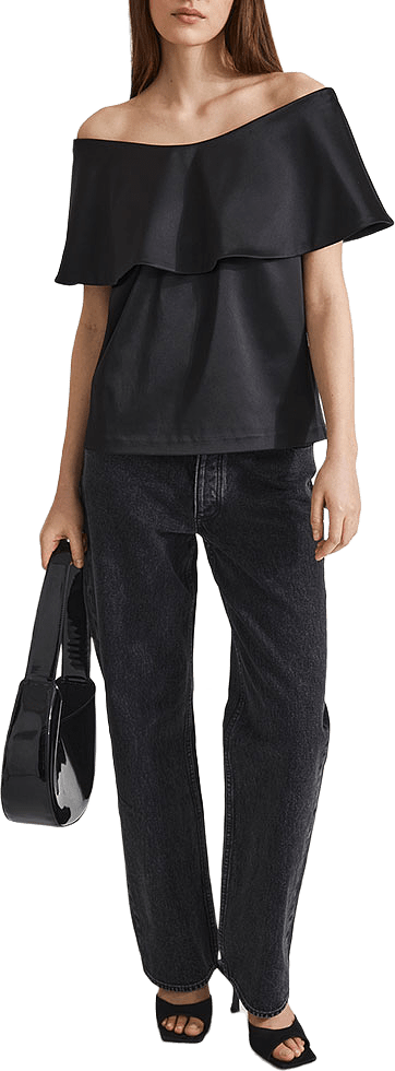 Beatrice Top, från Stylein, i färgen Black.